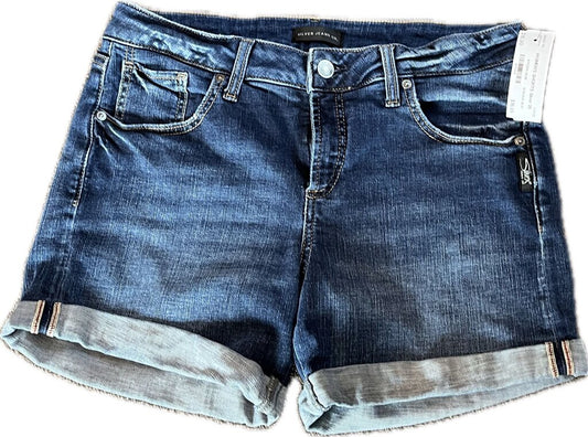 Silver WOMEN'S SHORTS
